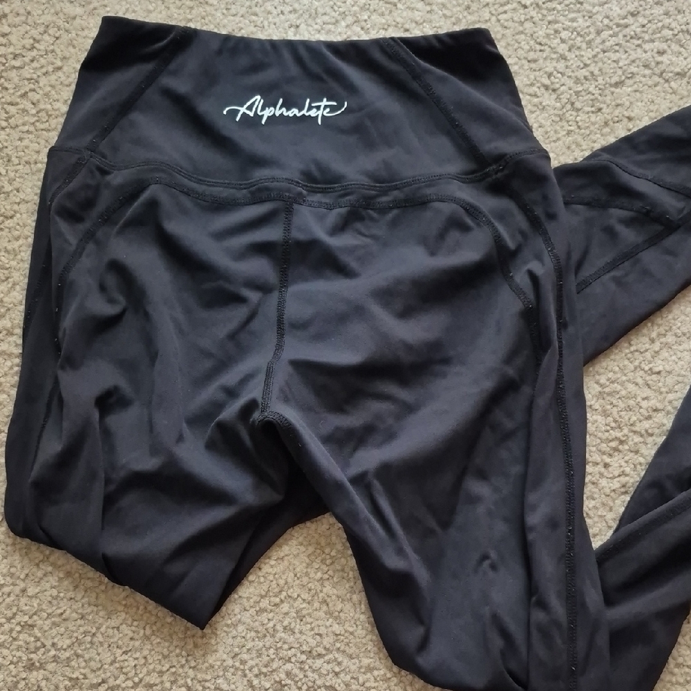 Alphalete Charcoal Performance Leggings